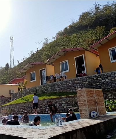 Panchvati Cottage Swimming Pool Deck
