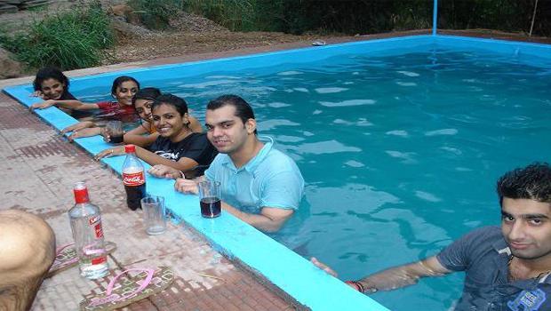 camping in beach
