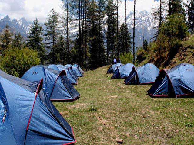 Auli Ski Slopes and Himalayan Camping